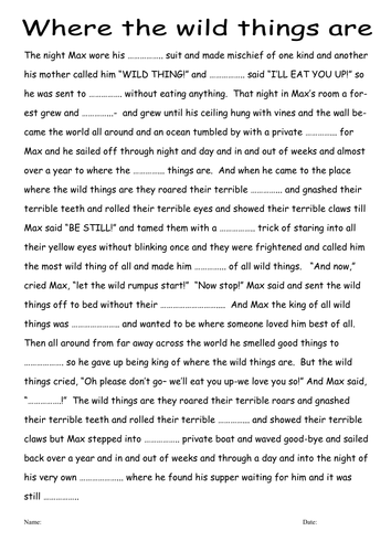 Where the Wild things are - Maurice Sendak