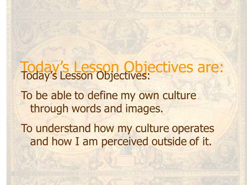 Full Lesson PowerPoint on Defining your Culture