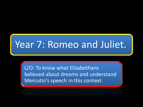 QUEEN MAB HATH BEEN WITH YOU..