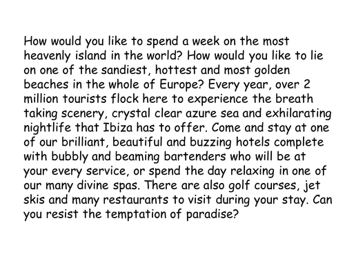 Writing to persuade - 6th Grade