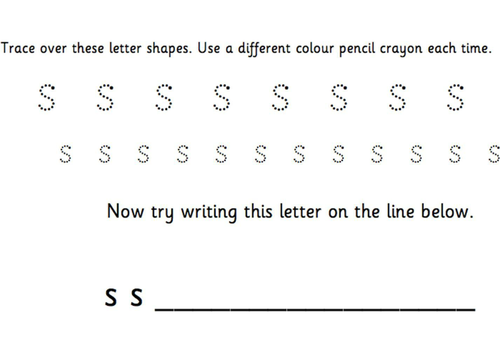 Handwriting & phonics - 47 handouts