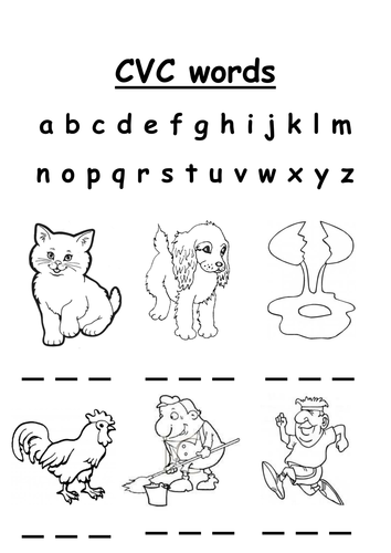 Spelling CVC words