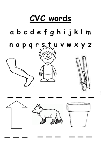 More spelling CVC words