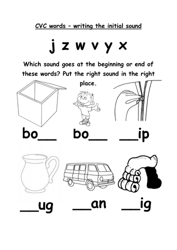 Beginning/Ending Sounds