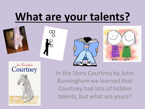 What are your talents? | Teaching Resources