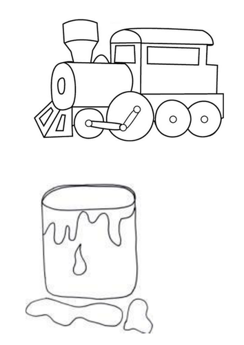 'ai' pictures to be cut and labeled