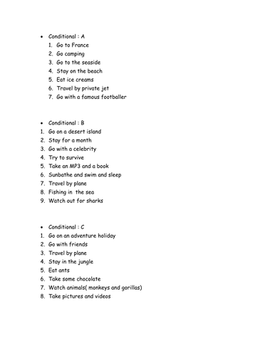 Differentiated cut up cards ideal vacation writing