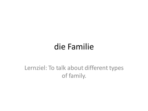 Die Familie