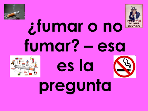 fumar o no fumar