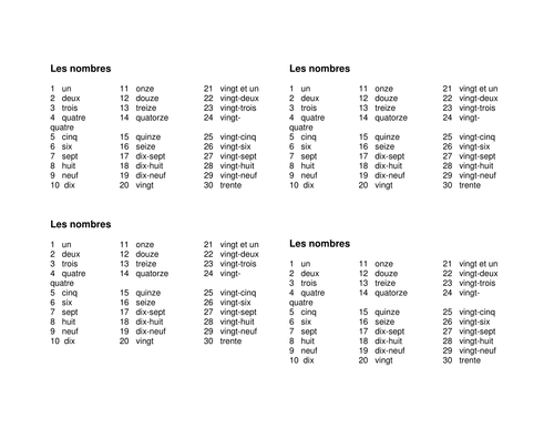 les-nombres-1-60-by-mmullen-teaching-resources-tes