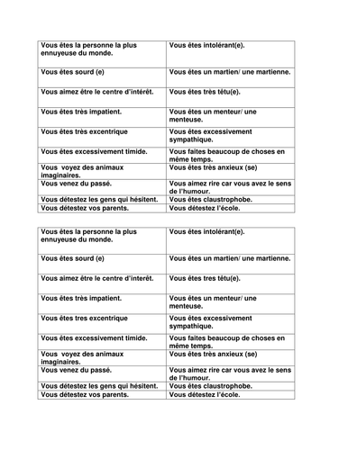 Mime the instruction