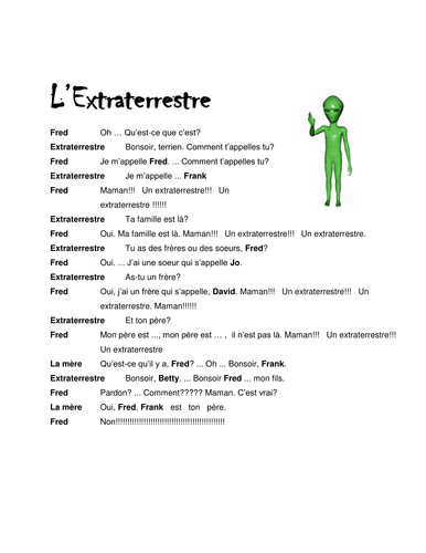 L'extraterrestre
