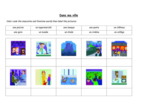 Dans Ma Ville - handout