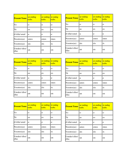 present-tense-regular-verbs-teaching-resources