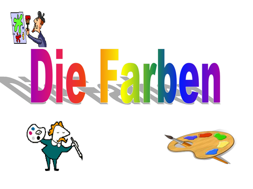 Les Couleurs - lesson