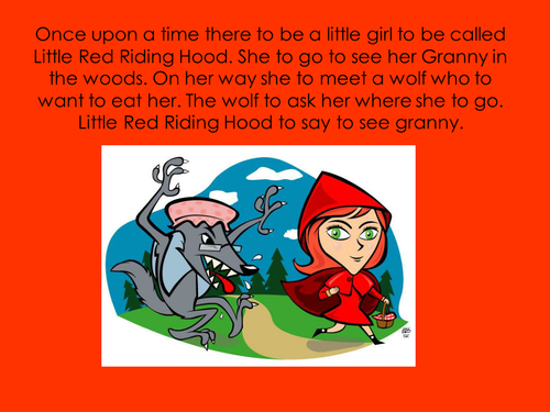 Regular Verb PowerPoint and handout