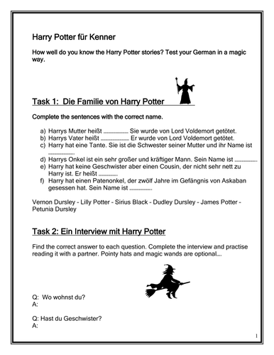 Harry and his magical friends