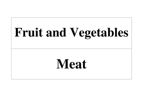 Create a healthy menu