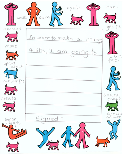 Change 4 life worksheet | Teaching Resources