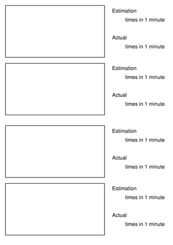 Math lesson plan - units of time