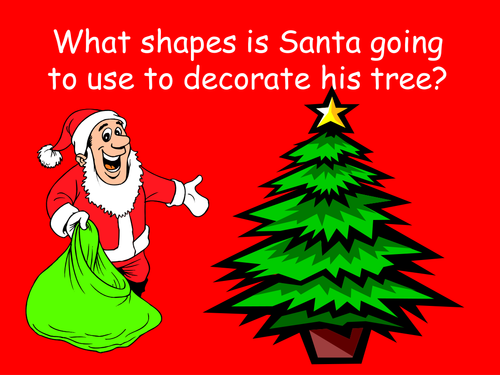 Santa's Shape Tree