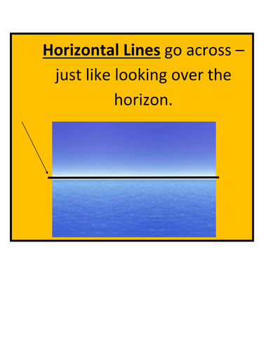 Types of Lines - Triangles