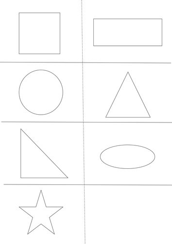 Recognizing 2d shapes | Teaching Resources