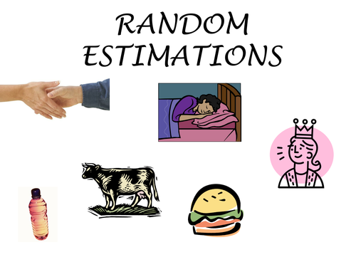 Random estimations