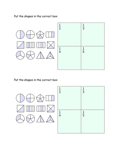 Fractions Introduction Lesson