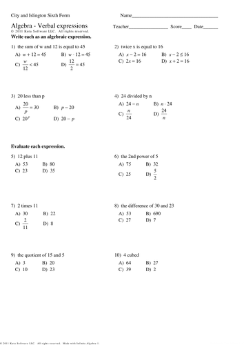 Multichoice handouts A