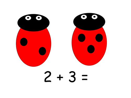 Ladybug PowerPoint addition to 10