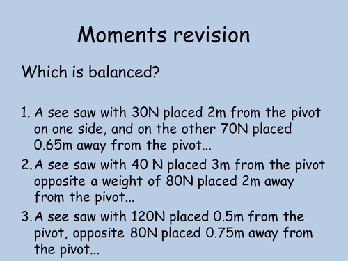Ramps and Motion