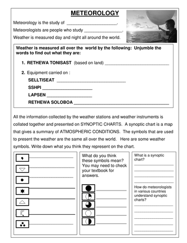 Measuring the weather