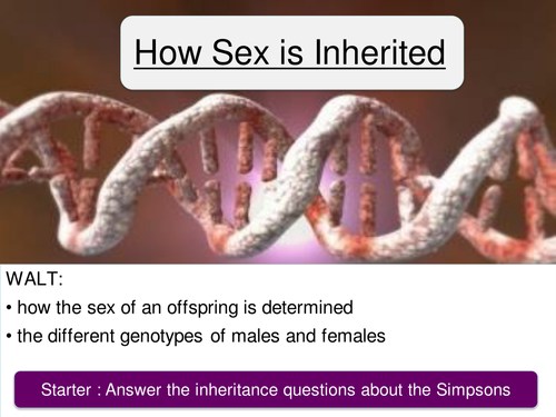 How Sex is Inherited