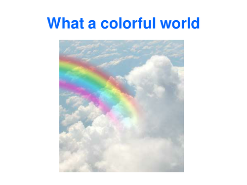 Colorful World PowerPoint (LIGHT)