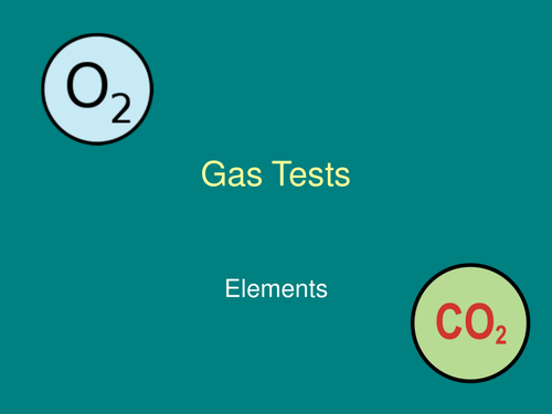 3 Common Gas Tests PowerPoint