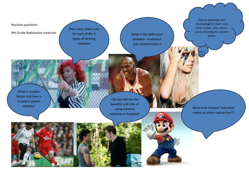 review Questions on Radioactivity