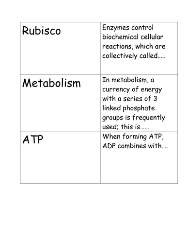 Energy (photosynthesis & Respiration) supply game