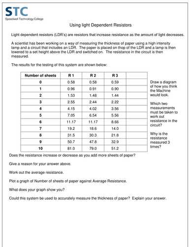 light-dependent-resistors-teaching-resources