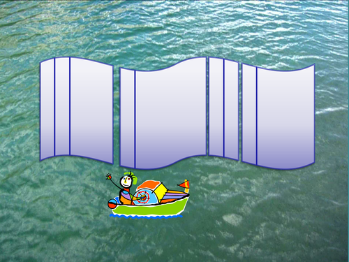 Forces acting on boats IT lesson