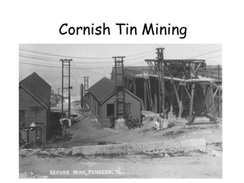 Cornish Tin Mining Lesson
