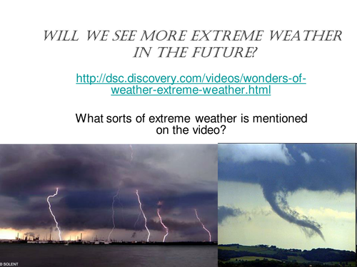 Tornadoes: Extreme Weather
