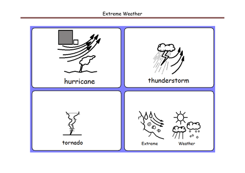 Extreme Weather Introduction by a_my - Teaching Resources - TES