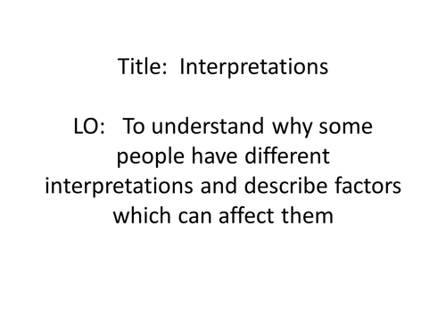 Apartheid Controlled Assessment - Perspective