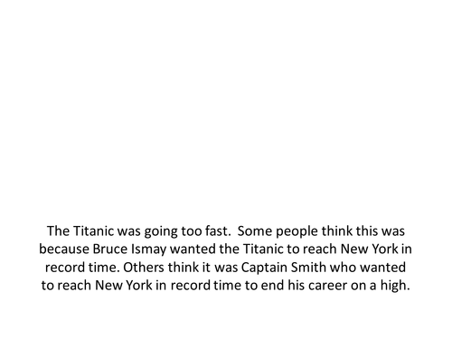 Titanic History Lesson –  Why It Was A Disaster