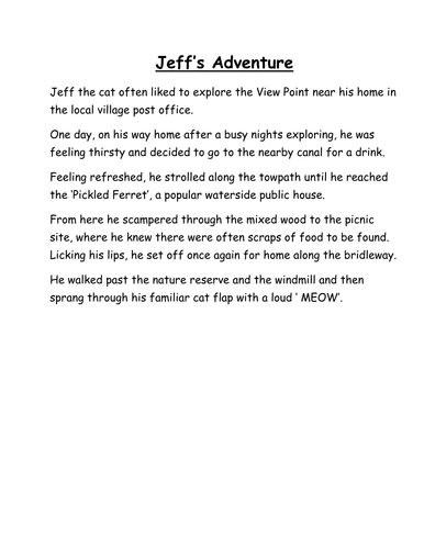 Following a route/symbols