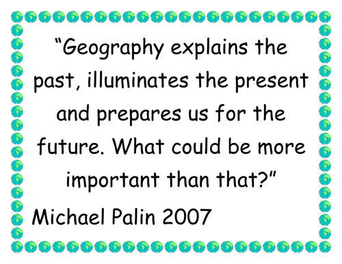 Geography Motivational Quotes