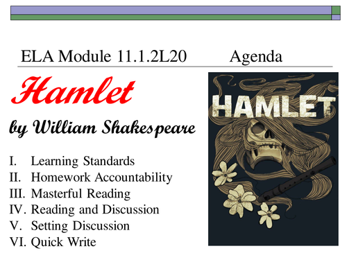 ELA Module 11.1.2 Part III (Hamlet)