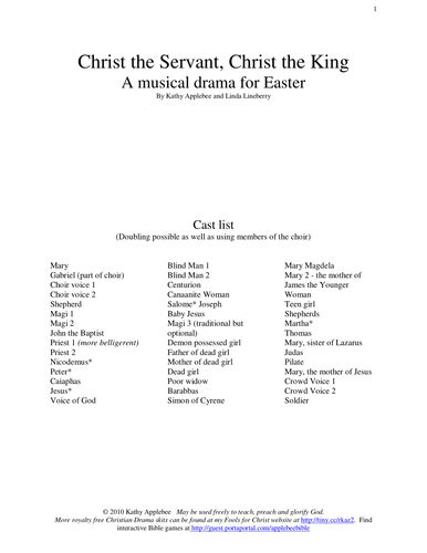 Easter scripts