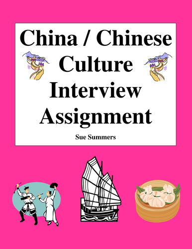 China / Chinese Culture Interview Assignment